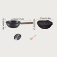 thumbnail image 1 of Baohd Lightweight Camping Fry Pan With Folding Handle For Outdoor Adventures With Storage Bag Convenient, 1 of 6