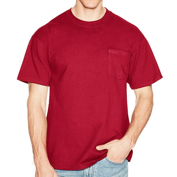 Hanes 61 Oz Beefy-T With Pocket