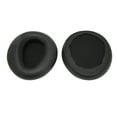 thumbnail image 1 of Almohadillas De Repuesto Para Los Oídos, Almohadillas Negras Para Los Oídos, Cuero Artificial, Bajos Mejorados Cómodos Para MDR 10R Para MDR 10RBT, 1 of 7