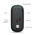 thumbnail image 3 of Ergonomic Gaming Mouse G852 Bluetooth + 2.4g dual mode Computer Mouse Gamer Mice With Backlight For PC Laptop white, 3 of 5