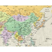 Swiftmaps Laminated RMC Classic Edition World Wall Map Poster, 50 x 32