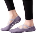 thumbnail image 6 of Neewe 3PCS Yoga Socks For Women Pilates Socks Grip Socks Suitable For Plasticity Dance Home Training, 6 of 8