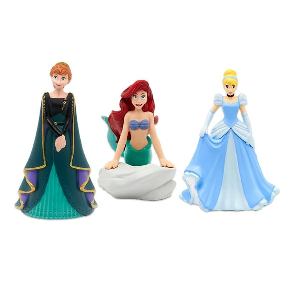 Tonies Disney Princess Audio Character 3 Pack - FRENCH - Contains - La Petite Sirene, Cendrillon, La Reine Des Neiges 2