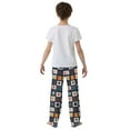 thumbnail image 5 of FORMRS Kids Pajama Pants with Pockets Size 6-8Y Boys Lounge Sleep Bottoms, Blue Circle Mosaic, 5 of 8