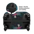 thumbnail image 5 of Wukai Fantasy Mushrooms Elastic Luggage Cover: Personalized Protection for Your Suitcase - Fits 19~29-inch, Washable & Durable Travel Companion-Medium, 5 of 8