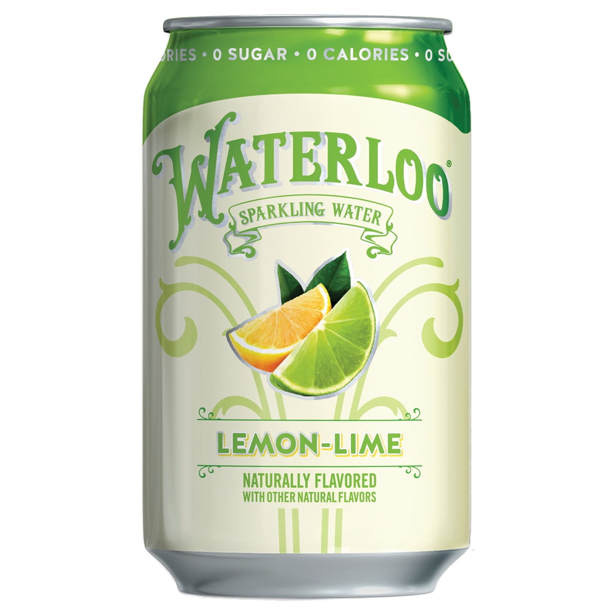 Waterloo Sparkling Water, Lemon-Lime, 12 fl oz, 24 pack cans