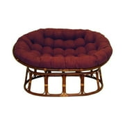 Double Papasan Chair with Microsuede Cushion