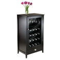 thumbnail image 6 of Winsome Wood Bordeaux 20-Bottle Modular Wine Cabinet, Espresso Finish, 6 of 11