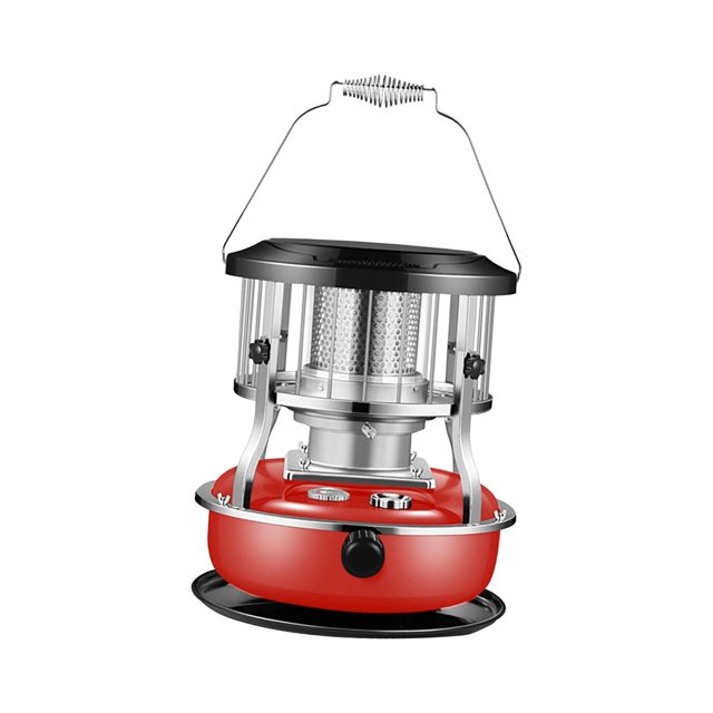 Calentador de queroseno, calentador compacto portátil para acampar, estufa de queroseno, calentador no eléctrico para Patio, Picnic, pesca, senderismo , Rojo mayimx Calentador de queroseno