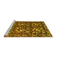 thumbnail image 2 of Ahgly Company Machine Washable Indoor Rectangle Medallion Yellow French Area Rugs, 7' x 10', 2 of 4