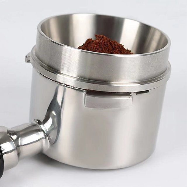 Anillo de dosificación inteligente de 51/53/58MM para evitar accesorios de café en polvo volador Hugtrwg Para estrenar