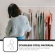 thumbnail image 2 of 20pcs Bordes del hogar Ganchos Dormitorio Anillos a prueba de viento Ganchos de barra transversal, 2 of 6