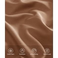 thumbnail image 2 of Warmstar 100% Cotton Pillow Cases Standard Size Set of 2, 600 Thread Count Pillowcases 20x26 Inches, Soft Long Staple Cotton Pillowcases Breathable with Envelope Closure,Brown, 2 of 5