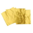 thumbnail image 4 of Rongfmy 100 Packs Cute Aluminum Foils Candy Chocolate Wrappers Package Wedding Decor Golden, 4 of 8