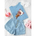 thumbnail image 3 of Cute Mewmmy With Cookies T-Shirt Toddler -Image by Shutterstock,  5 Toddler, 3 of 4