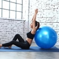 thumbnail image 4 of Total Body Balance Ball Kit - Includes Anti-burst Stability Exercise Yoga Ball, Air Pump Red 55cm, 4 of 5