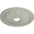 thumbnail image 3 of Ekena Millwork 18"OD x 3 1/2"ID x 1 3/8"P Warsaw Ceiling Medallion (Fits Canopies up to 3 1/2"), Hand-Painted Pot of Cream, 3 of 6