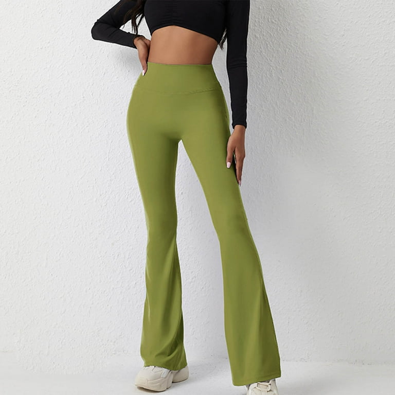 Posijego Flare Yoga Pants for Women High Waist Bootcut Leggings