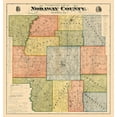 thumbnail image 2 of Morehouse 26x27 White Modern Wood Framed Museum Art Print Titled - Nodaway County Missouri - Morehouse 1900, 2 of 4
