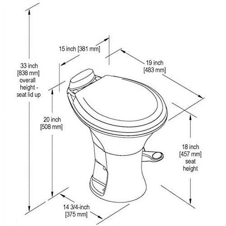 Dometic outlet 310 toilet