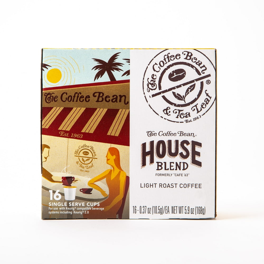 The Coffee Bean & Tea Leaf House Blend Light Roast Single Serve Coffee