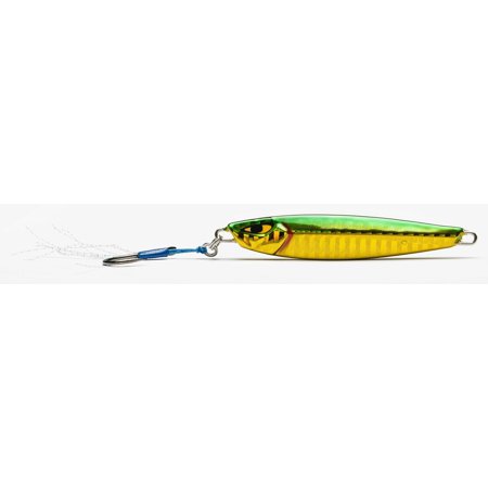 UPC: 0023534458048 | Mustad MJIG07-GRG-30-1 Tracershot Casting Jig Green Gold 30g-1 1/4Oz