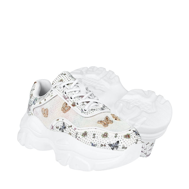 TENIS CASUALES DAMA CLASBEN MAE TEXTIL BLANCO