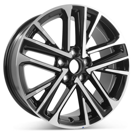 New 18" x 8" Replacement Wheel for Toyota Camry 2025 Machined w/ Black Rim 95968