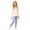 Light Purple, variant on Krdevn Girls Solid High Waist Full Length Stretch Knit Leggings Casual Bottoms 8-9 Years,Light Purple