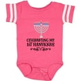 thumbnail image 3 of Inktastic My 1st Hanukkah Celebration Boys or Girls Baby Bodysuit, 3 of 5