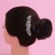 thumbnail image 2 of Peineta de novia con diamantes de imitación, tocado de moda, accesorio para el cabello de fiesta para mujeres (plata), 2 of 5