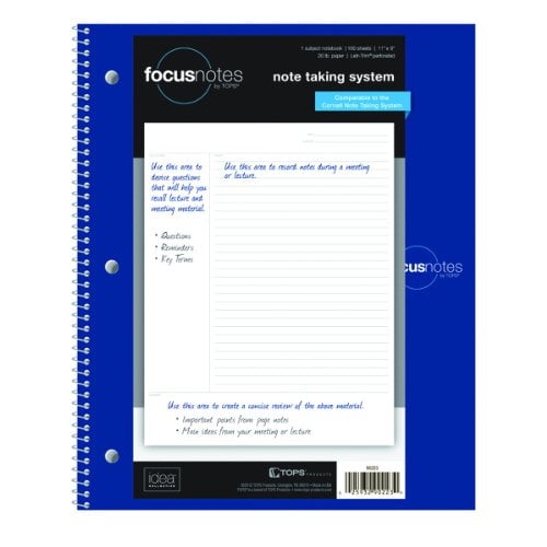 Cornell Notes Notebook
