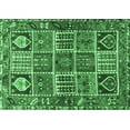 thumbnail image 1 of Ahgly Company Indoor Rectangle Persian Emerald Green Traditional Area Rugs, 5' x 8', 1 of 4