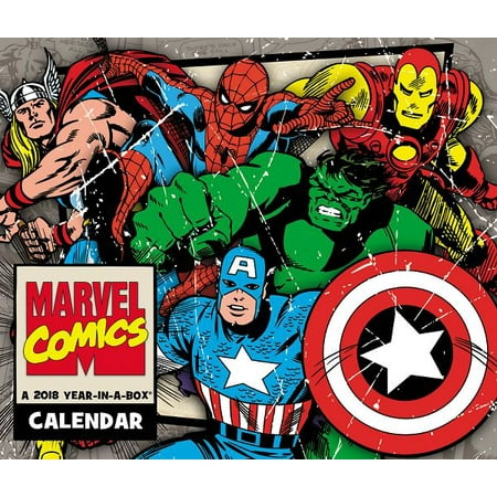 Marvel History - Mead History of Marvel Comics Year-In-A-Box Calendar - Calendars