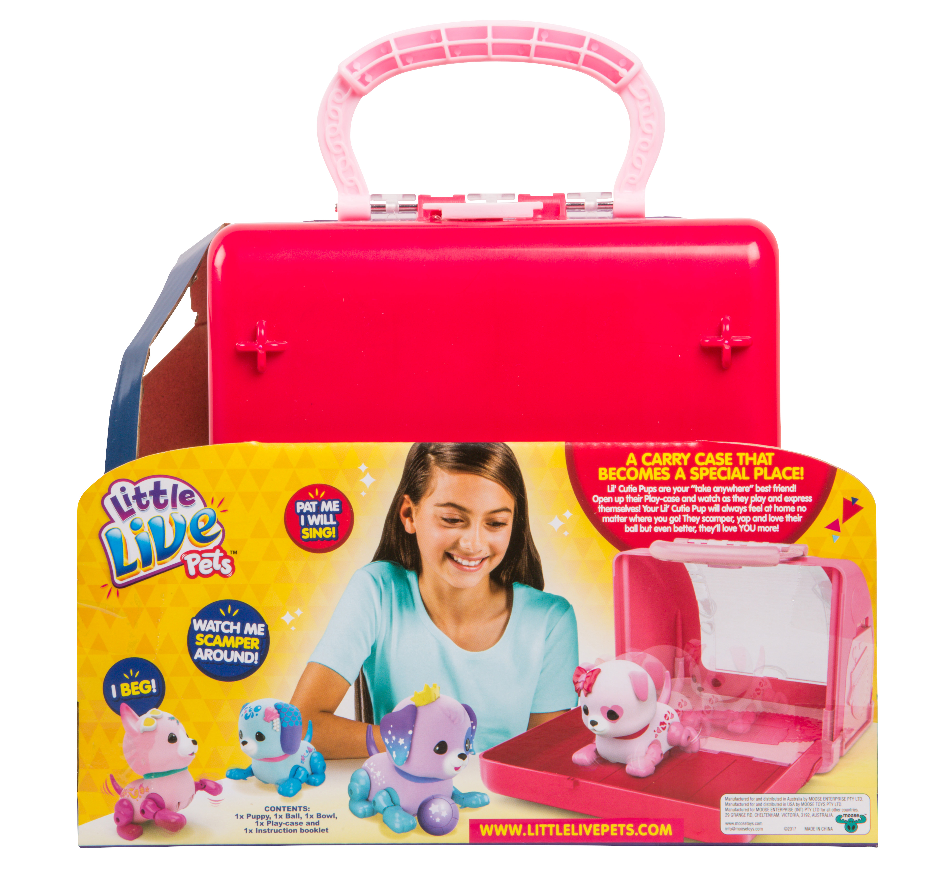 Little Live Pets Lil' Cutie Pup Playcase, Puppy Lovely - image 6 of 14