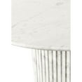 thumbnail image 5 of Meridian Furniture Genoa White Marble Dining Table, 5 of 8