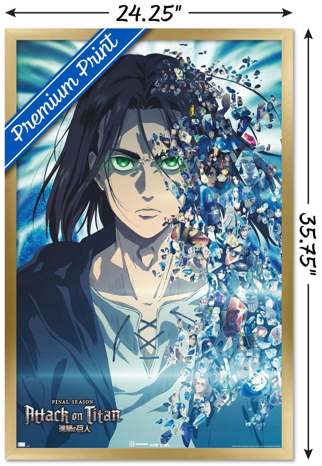 Attack on Titan: The Final Season - Fragments Wall Poster