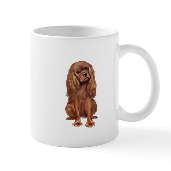 CafePress - Ruby Cavalier 1 Mug - 11 oz Ceramic Mug - Novelty Coffee Tea Cup
