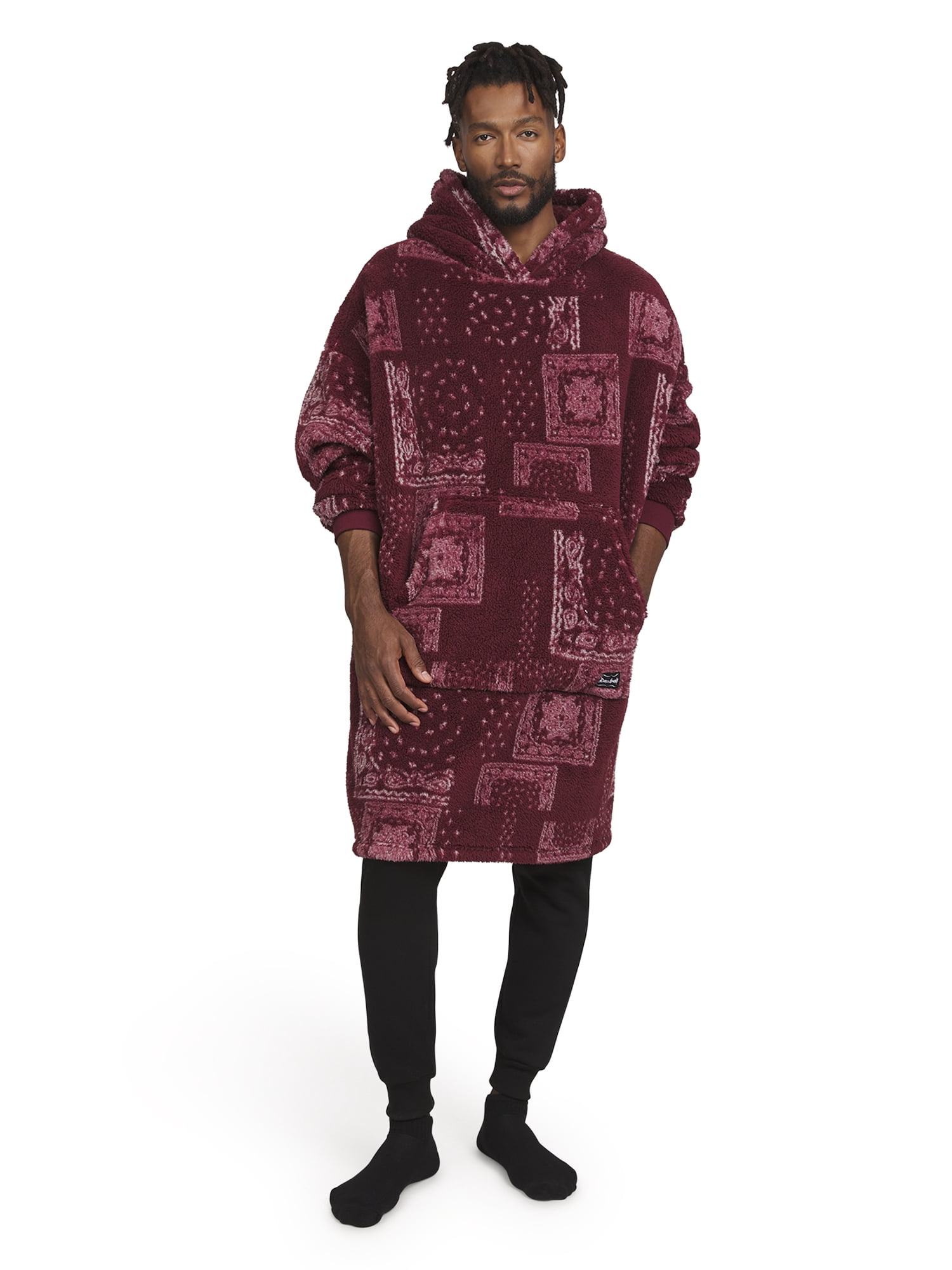 Dogg Supply by Snoop Dogg Men's Lounge Blanket Hoodie with