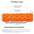 thumbnail image 5 of Wussanun 2Pcs Off-Road Traction Boards, Recovery Boards, Traction Mat Recovery Tracks for Sand Mud Snow Track Tire Ladder-Red, 5 of 8