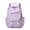 Purple #032, variant on Women Nylon Star Print Backpack Large Capacity Students Bookbags Multiple Pockets Travel Daypack Bag for Teens Girls College Commute