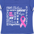 thumbnail image 4 of Inktastic Breast Cancer- Together We Will Win Boys or Girls Toddler T-Shirt, 4 of 5