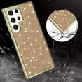 thumbnail image 4 of Compatible with Galaxy S23 Ultra Diamond Case Cute Bling Glitter Rhinestone Crystal Shiny Sparkle Protective Cover with Electroplate Plating Bumper Luxury Fashion Protection Case, 4 of 14