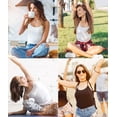 thumbnail image 5 of MANIFIQUE Women's Tank Tops Featuring Built-in Bra Cups and Adjustable Straps, 5 of 6