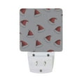 thumbnail image 5 of Yayeee LED Night Light for The Home Plug in With Light Sensors 2 Pack, Cute Santa Hats Pattern, 5 of 6