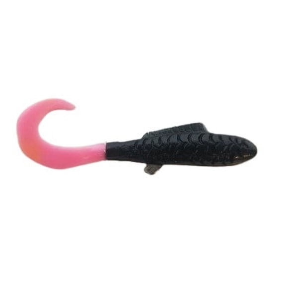 AWD Baits 2in Crappie Delight - CD20 Black/Pink 20pk