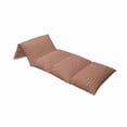 thumbnail image 4 of East Floor Pillow Lounger Cover, Big Circles and Squares Curvy Lines Starry Tile Symmetrical Traditional Design, Nap Mat Printed Fabric Case for 5 Pillows, 88" x 27", Scarlet Lavender, by Ambesonne, 4 of 5