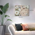 thumbnail image 4 of Farmhouse Flower Bathroom Decor Wall Art Rustic Hummingbird White Floral Pictures Wall Decor Just Breathe Canvas Painting Prints Artwork Home Decorations Framed for Bedroom12inx16in, 4 of 6