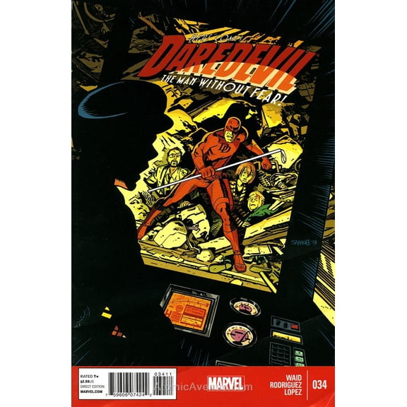 Daredevil (3rd Series) #34 VF ; Marvel Comic Book