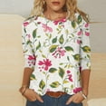 thumbnail image 2 of Recent Orders Placed By Me BeiFu Long Sleeve Shirts For Women Casual Womens Tops Summer 2025 Dressy Women Blouses Summer 2025 Cotton Blend T Shirts For Women Loose Fit Fall Outfits For Women 2025, 2 of 6